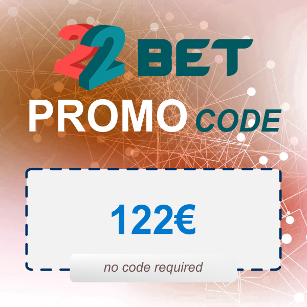 Primer 22bet promo kode